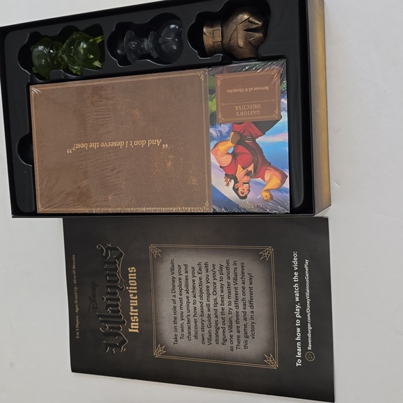 New Open Box Disney Villainous Despicable Plots Ravensburger Strategy Board Game - Picture 7 of 11